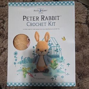 Crochet Kit - Tan and Blue